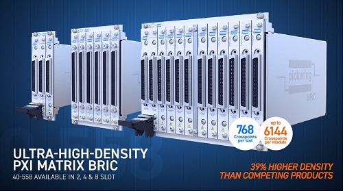 ULTRA-HIGH-DENSITY PXI MATRIX BRIC