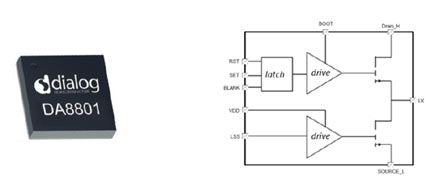 3Dialog SemiconductorȯDA8801ZDialog Semiconductor