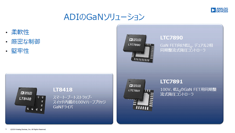 Analog DevicesGaNѥFET~ư륷ꥳICGaNvϩ߼ưפ