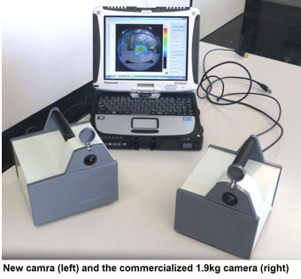 Ultra-compact camera visualizes gamma radiation